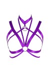 Harnais de corps de grande taille pour femme - Grande taille - Gothique - Obesity Festival rave - Lingerie dHalloween, viole