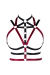 Harnais de corps pour femme - Soutien-gorge punk - Grande taille - Gothique - Pour Noël, carnaval, Halloween, photographie, d