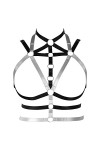 Harnais de corps pour femme - Soutien-gorge punk - Grande taille - Gothique - Pour Noël, carnaval, Halloween, photographie, d