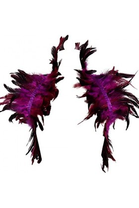 Plumes Épaulettes Bandoulière Femmes Harnais De Corps Sangle De Poitrine Top Lingerie Cage Punk Gothique Ceinture Festival Ra