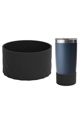 MYJIO Botte en Acier Inoxydable - Protection en Acier Inoxydable en Silicone,Manchon en Silicone Portable antidérapant résist