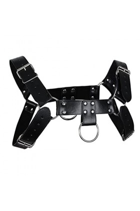 harayaa Ceinture Demi-harnachement de Poitrine En Réglable élastique pour Hommes