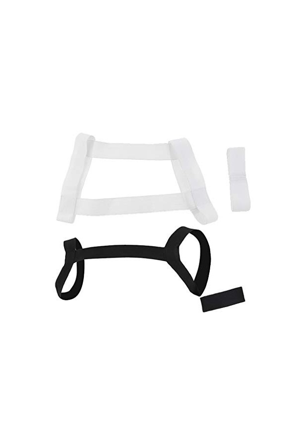 harayaa 2pcs Sangles de harnachement de Poitrine Extensibles pour Hommes