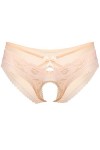 SARGE Hommes Dentelle Slip G-String CulotteLingerie sous-vêtements Bowknot HollowOut Underpants Vêtements de Nuit
