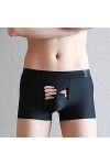 Drôle de Dessin animé sous-vêtements Hommes Glace Soie Boxer Shorts Creative Underpant Mignon Spoof Trunk Male Panties for Lo