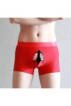Drôle de Dessin animé sous-vêtements Hommes Glace Soie Boxer Shorts Creative Underpant Mignon Spoof Trunk Male Panties for Lo