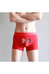 Drôle de Dessin animé sous-vêtements Hommes Glace Soie Boxer Shorts Mignon Uparation Coffre Plus Taille Culotte Masculine pou