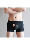 Drôle de Dessin animé sous-vêtements Hommes Glace Soie Boxer Shorts Mignon Uparation Coffre Plus Taille Culotte Masculine pou