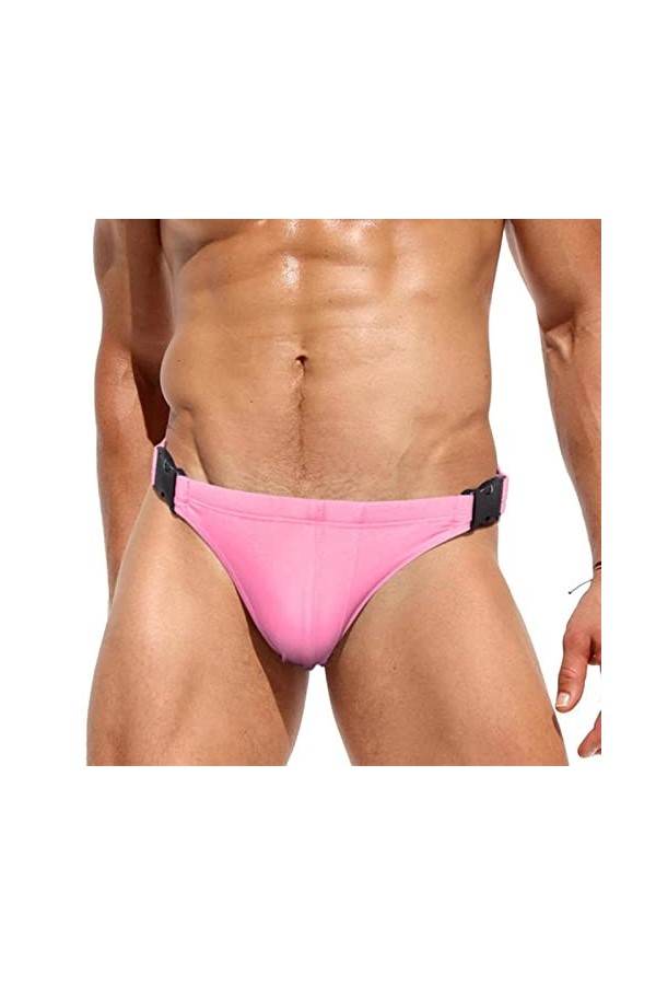 Hommes Bikini Maillot de Bain Lock Slip de Bain Bright Maillot de Bain pour Homme Maillot de Bain Maillot de Bain Short de Pl