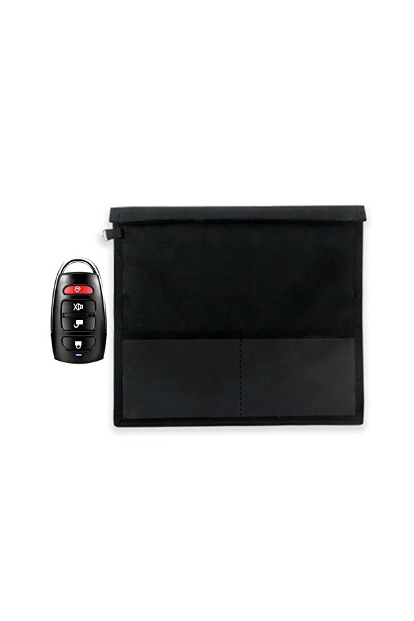 DERCLIVE Faraday Sac de blocage de signal RFID anti-suivi anti-espionnage