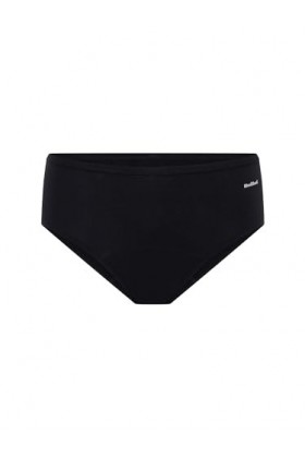 Basic Mid-Rise Brief Moderate-Heavy Black 12/M