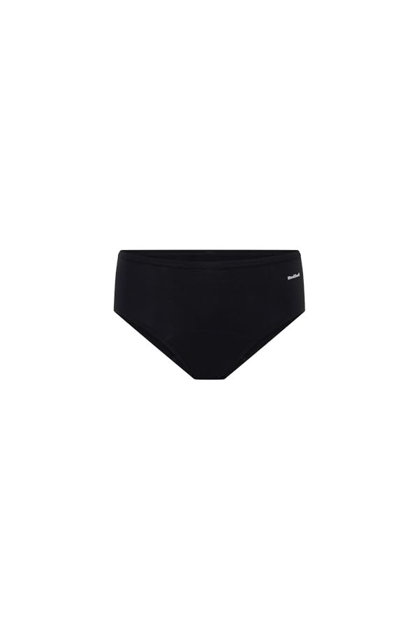 Basic Mid-Rise Brief Moderate-Heavy Black 12/M