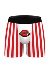 Hommes Jeune Adulte Roman Dessin animé Motif Confortable Respirant Boxer Pantalon Doux Culotte Shorts numérique imprimé Adult