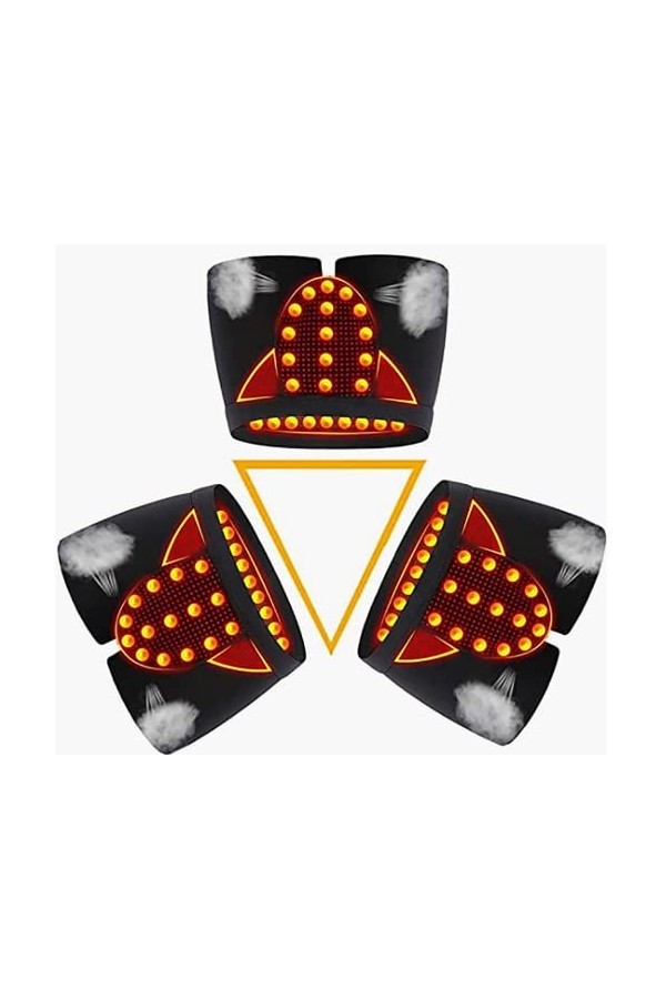 3 Pièces Thérapie Magnétique Santé Hommes Slips Respirant Hommes sous-Vêtements Sexy Thérapie Magnétique Boxer Tourmaline Pro