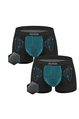 ZAYZ Hommes Physiologique Élargissement sous-vêtement, Thérapie Magnétique Soins de Santé Caleçons Doux et Léger Sexy Tourmal