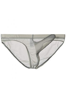 Générique sous-vêtements Transparents avec Nez déléphant pour Hommes Tongs Fines Sexy Transparents Culotte Extensible Taille