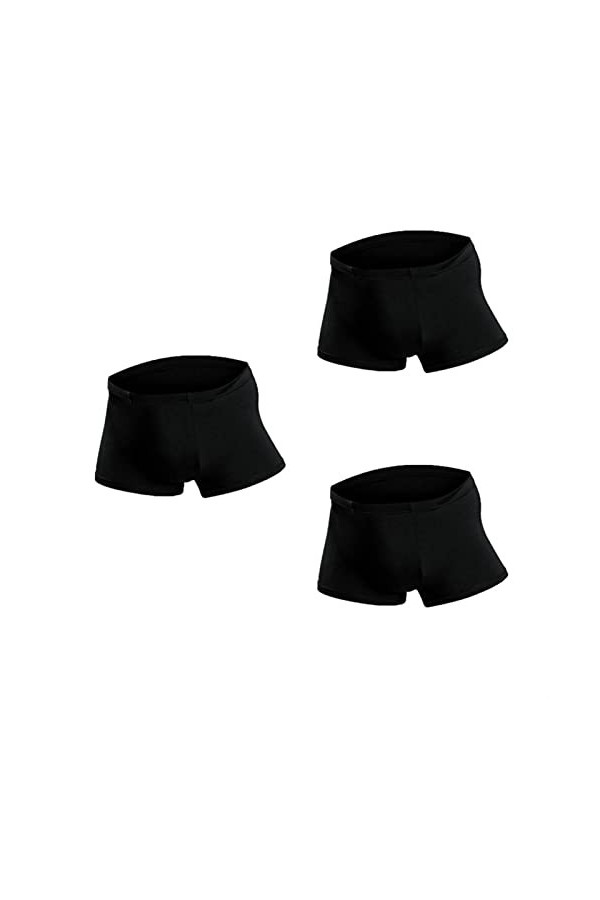 Hommes sous-vêtements de sous-vêtements de glace en soie boxer sans couture shorts de boxer u convex soft 3d sexy samis mascu