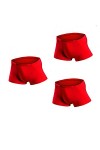 Hommes sous-vêtements de sous-vêtements de glace en soie boxer sans couture shorts de boxer u convex soft 3d sexy samis mascu