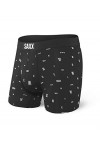 SAXX Underwear Hommes Vibe Boxer, Noir, S