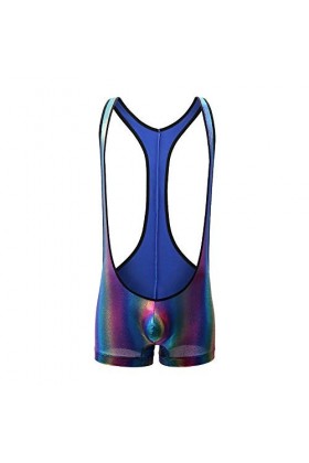 Swbreety Justaucorps sexy de lutte pour homme - - Medium