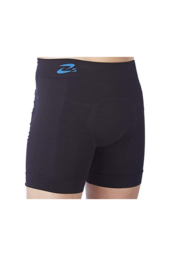 CzSalus Minceur Boxer pour Homme avec Argent - Noir Taille XXL