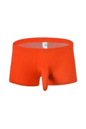 Jungerhouse Sexy Nez déléphant Boxer Slip Homme Bulge Poche Éléphant Caleçons Boxeur Short Culotte Underwear sous-vêtements 