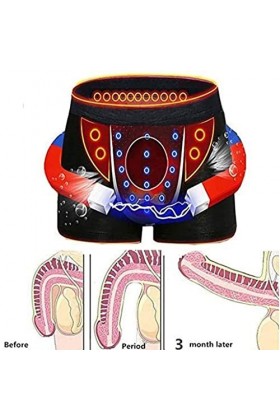 XSION Caleçon Dagrandissement Pour Hommes Soins De Santé Thérapie Magnétique Energétique Sous-vêtements Amélioration De La P