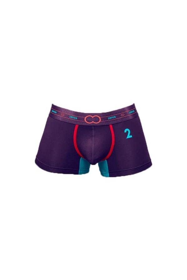2EROS 2-Series Trunk Underwear Wine Cuissard, Multicolore, S Mixte