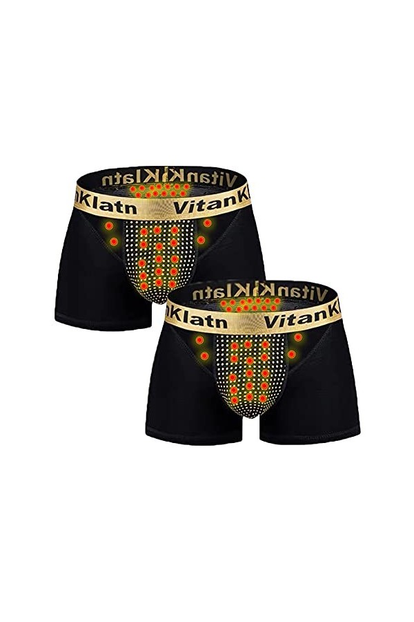 unhg Boxer À Énergie Magnétique pour Hommes, Revêtement en Tourmaline, sous-Vêtements, Fonction De Confort, sous-Vêtements D