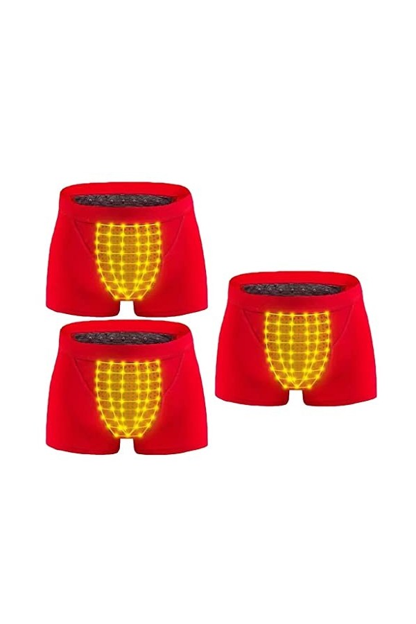 XSION Caleçons Pour Hommes Thérapie Magnétique Soins De Santé Sous-vêtements Dagrandissement Pantalon Intérieur Doux Et Resp