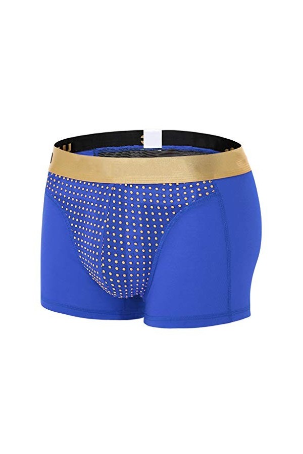 ZAYZ 3 Pcs Hommes Élargissement Slip Santé, Caleçon, Prostate de Tomalin Culotte de Thérapie Magnétique Color : 3pcs Blue, S