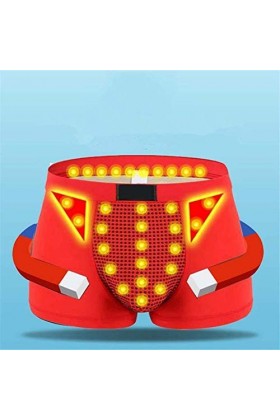 Boxer sexy pour homme - Sous-vêtements de protection de la santé - Sous-vêtements énergétiques - Culotte sexy rétro, short de