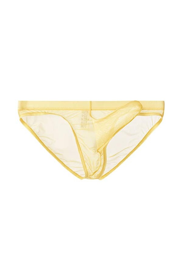 Générique sous-vêtements Transparents avec Nez déléphant pour Hommes Tongs Fines Sexy Transparents Culotte Extensible Taille