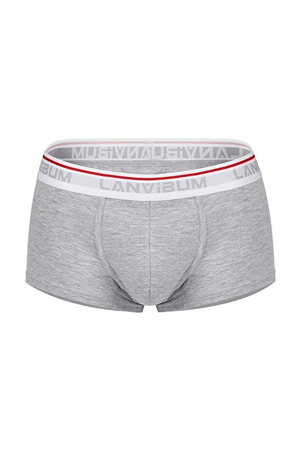 Boxer Homme Sexy sous-vêtements Boxer Couleur Sexy Fruit U- Boxer 2PC Hommes exposés Respirants sous-vêtements pour Hommes Te