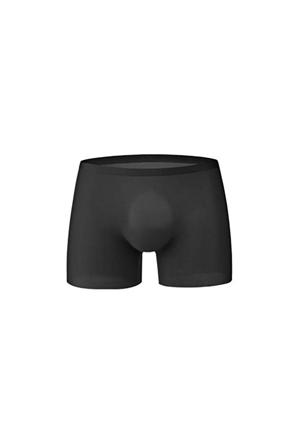 ADMAY 2023 élégant Y25K Silk Respirable Ice 3D Culotte pour Hommes sous-vêtements Boxer Seamless One Piece Body Ouvert Sexy H