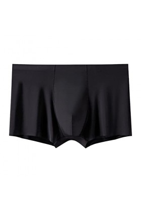 Ensemble de sous-vêtements pour homme - Sous-vêtements en coton doux et confortable, rouge, L