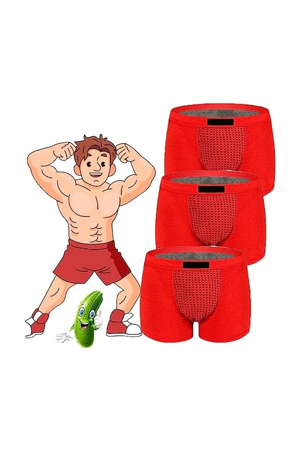 Docxide Royalprestige Prostate Magnetic Therapy Boxer Briefs 6X-Large,Gray