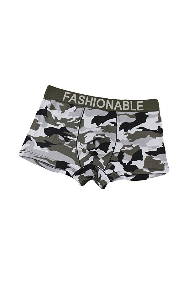 Sous-vêtements pour homme - Sous-vêtements pour homme - Boxer - Personnalité - Super doux - Respirant - Sous-vêtements pour h