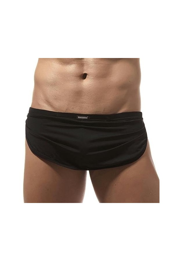 DHaey Boxer Fendu sur Le côté avec Pochette pour Hommes, Lingerie Gay, sous-vêtements Sexy pour Segmentation du pénis, sous-v