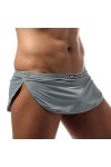 DHaey Boxer Fendu sur Le côté avec Pochette pour Hommes, Lingerie Gay, sous-vêtements Sexy pour Segmentation du pénis, sous-v