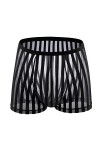 Lingerie Femme Sexy Ensemble Homme Sexy Hot y26k Boxers pour Hommes Culottes Sexy Interband Respirant Briefs Striped Clear Me