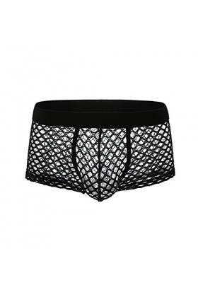 Lingerie Homme Sexy Hot Sexy U Big Mesh Japonais Shorts Transparents Shorts Coupe Hommes sous-vêtements pour Hommes Pyjama Sh