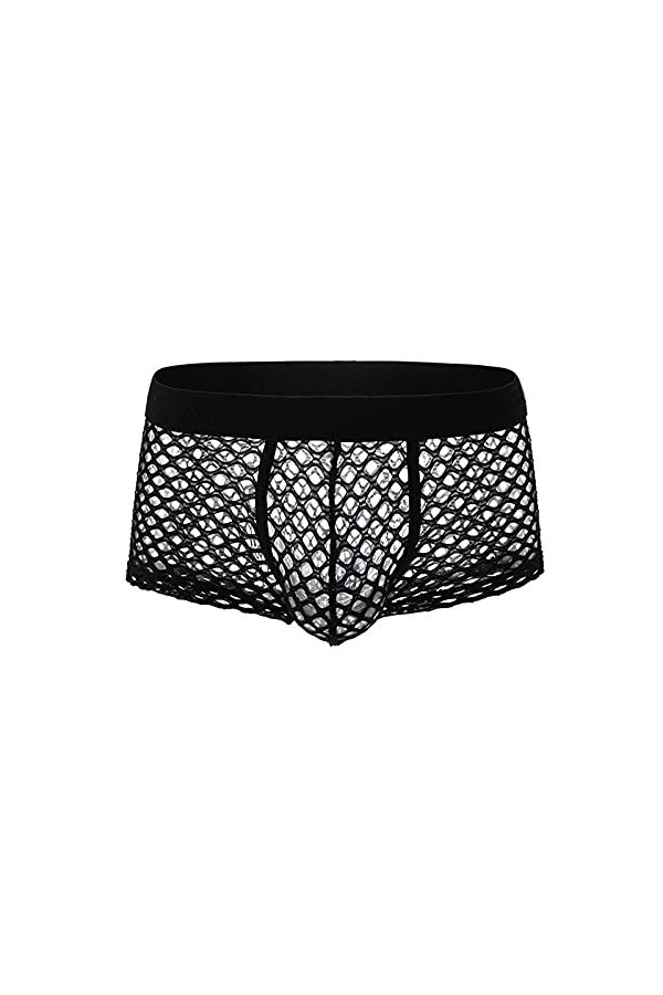 Lingerie Homme Sexy Hot Sexy U Big Mesh Japonais Shorts Transparents Shorts Coupe Hommes sous-vêtements pour Hommes Pyjama Sh