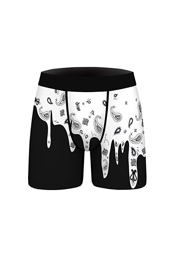 String Homme Sexy Hot Dentelle Slips Boxer Hommes Jeunesse Roman Dessin Animé Motif Impression Boxe sous-Vêtements Shorts Imp