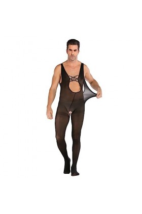 String Homme Sexy Hot Dentelle Slips Boxer Collants Sexy en résille pour Hommes Robes Moelleuses pour Hommes G, One Size 