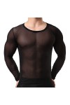 2023 New y21k Style Lingerie sous-vêtements Sexy pour Hommes Boxer Slips Maille Respirant Sexy Chemises Hommes vêtements de N