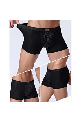 XSION Caleçons Pour Hommes Thérapie Magnétique Soins De Santé Sous-vêtements Dagrandissement Pantalon Intérieur Doux Et Resp
