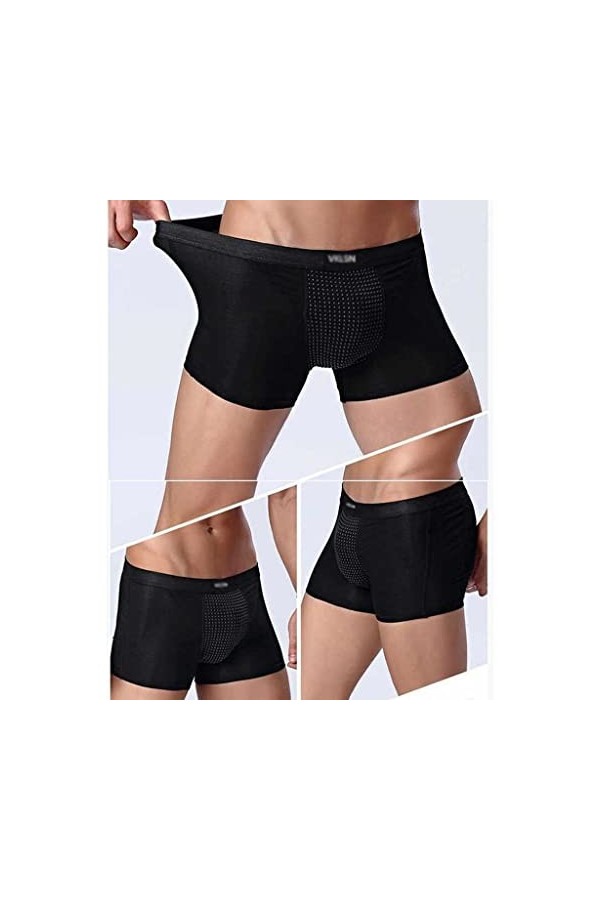 XSION Caleçons Pour Hommes Thérapie Magnétique Soins De Santé Sous-vêtements Dagrandissement Pantalon Intérieur Doux Et Resp