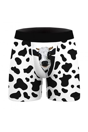 Hommes Jeune Adulte Roman Dessin animé Motif Confortable Respirant Boxer Pantalon Doux Culotte Shorts numérique imprimé Adult