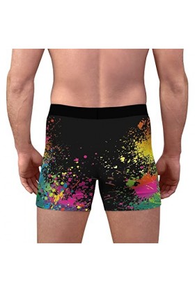 Boxers Homme Sexy Hommes Jeune Adulte Roman Dessin animé Motif Confortable Respirant Boxer Pantalon Doux Culotte Shorts numér